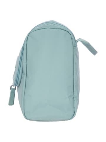 BRIC`s Positano - Kulturbeutel zum Aufhängen 27 cm (emerald green) in light blue
