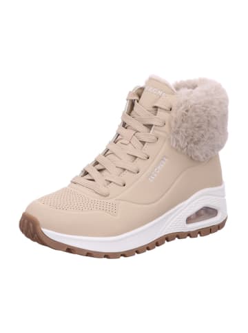 Skechers Damen Winterschuhe warm UNO RUGGED - FALL AIR in Beige