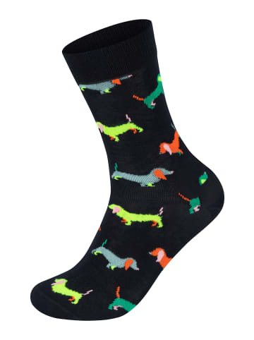 Happy Socks Socken Climbing-Puppy Love-Jumbo Dot in multi_coloured