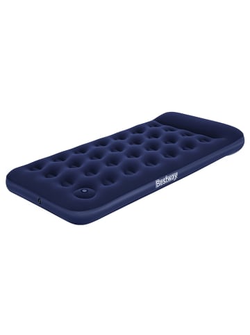 Bestway Single-Luftbett mit integrierter Fußpumpe 188 x 99 x 28 cm in Blau ab 0 Monate