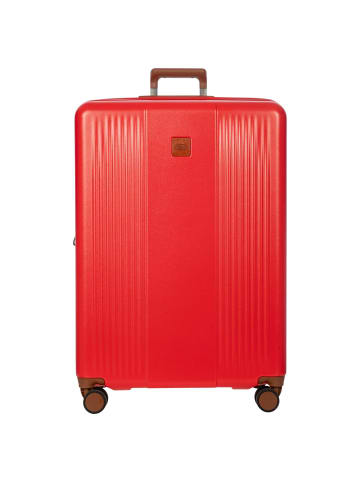 BRIC`s Ferrara - 4-Rollen-Trolley L 77 cm erw. (green) in rot