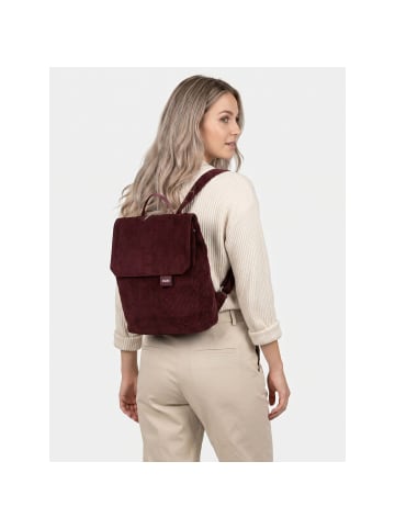 Zwei Mademoiselle.M City Rucksack 29 cm in nubuk bordeaux 1