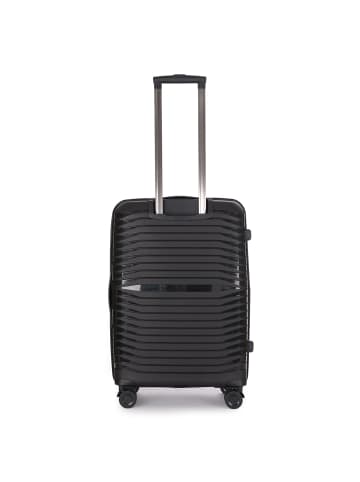 Stratic Bright+ 4 Rollen Trolley M 66 cm mit Dehnfalte in black