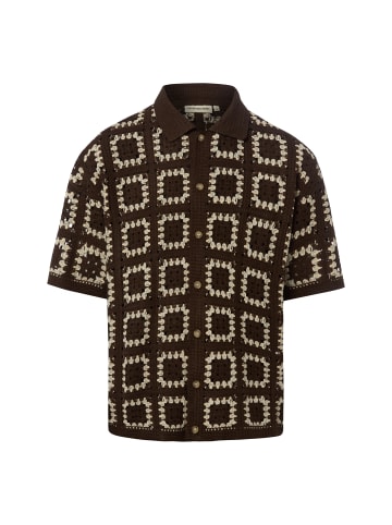Redefined Rebel Hemd RRFabian in schoko beige