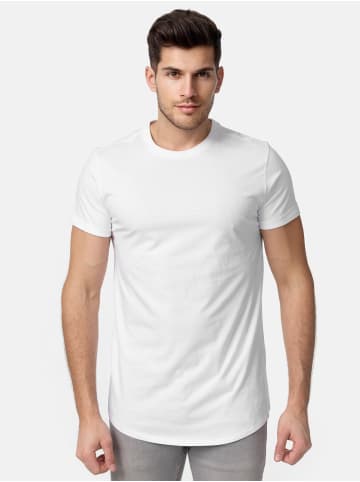 Tazzio T-Shirt Rundhals "E105" - Regular Fit- in Weiß