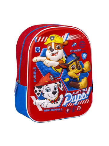 Paw Patrol 3D Rucksack Paw Patrol Freizeitrucksack in Rot