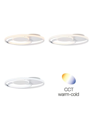 Brilliant Runda LED Deckenleuchte 50cm in weiß matt