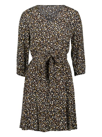 Zero  Minikleid mit Blumendruck in BlackCream