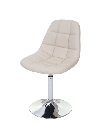 MCW 2er-Set Esszimmerstuhl A60, Kunstleder creme