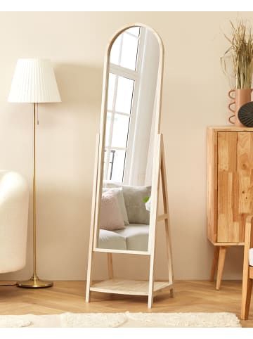 Beliani Standspiegel CHAMBERY in Braun - (W) 43 x (H) 170 x (L) 57 cm Vertikal