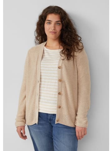 s.Oliver Strickjacke in 81W8_beige
