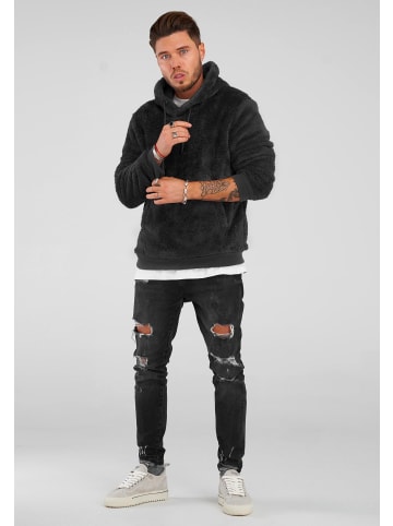 behype Kapuzensweat HOOD in schwarz