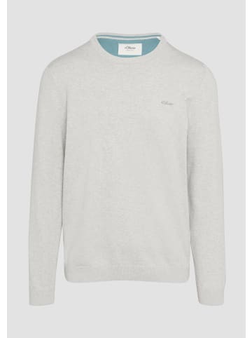 s.Oliver Strickpullover in 90W0_hellgrau