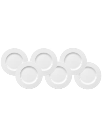 Villeroy & Boch 6er Set Speiseteller Royal in ø 29.0 cm in weiß