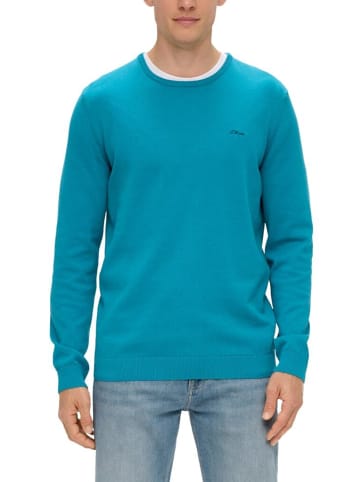 S.OLIVER RED LABEL Pullover in Türkis