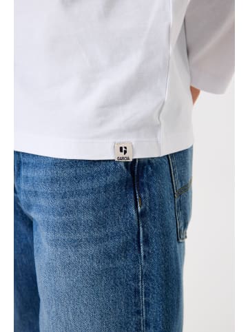 Garcia Basic Langarmshirt in white