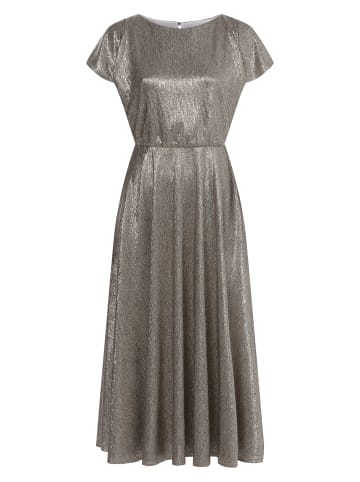 SWING Abendkleid in gold silber - 0001
