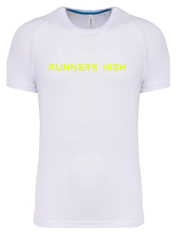 F4NT4STIC T-Shirt Runners High Sports T-Shirt in weiß