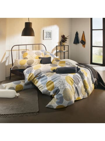 Erwin Müller Mako-Satin Bettwäsche in ocker-silber