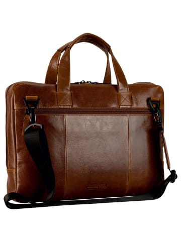 Leonhard Heyden Porto Aktentasche Leder 38 cm braun