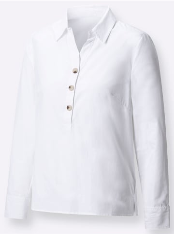 WITT WEIDEN Bluse in wollweiß