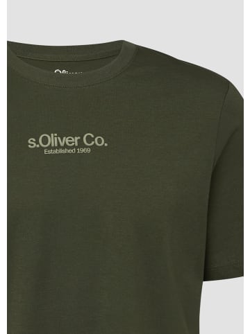 s.Oliver T-Shirt in 79D1_olivgrün