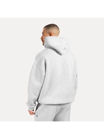 SMILODOX Hoodie Dawson in Grau Melange