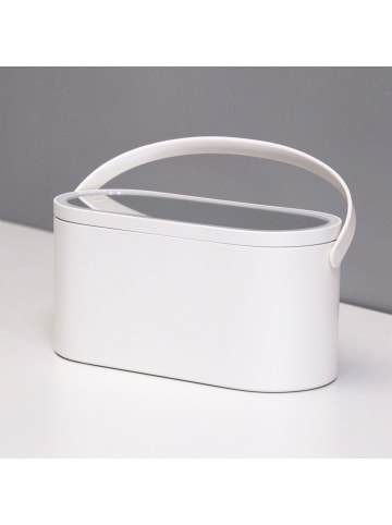 Ailoria MAGNIFIQUE Beautycase mit dimmbarem LED-Spiegel (USB) in weiß