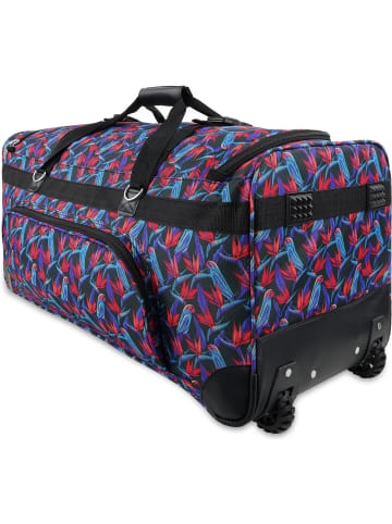 normani Trolley Reisetasche 100 Liter mit 2 Rädern in Lila