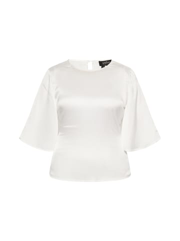 usha BLACK LABEL Damen Bluse in Wollweiss