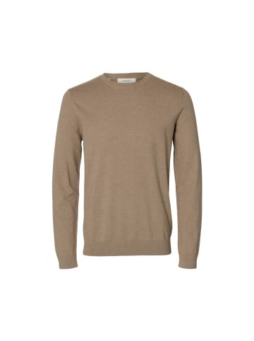 Selected Pullover in savannah tan