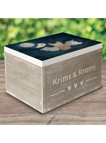 Mr. & Mrs. Panda Geschenkbox Fledermaus Gespenster Design ohne S... in Weiß