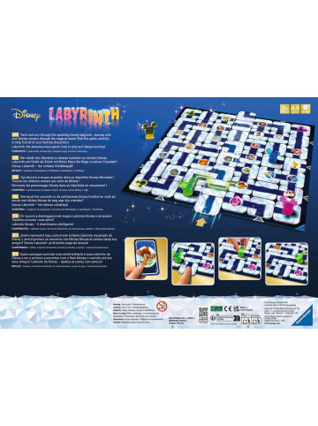 Ravensburger Schiebespiel Disney Labyrinth - Gesellschaftsspiel & Brettspiel ab 7 Jahre 7-99 Jahre in bunt