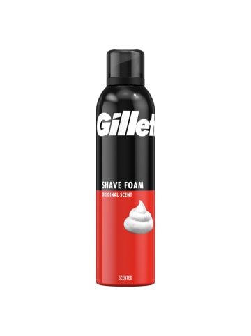 Gillette Original Basis Rasierschaum 300 ml in Schwarz