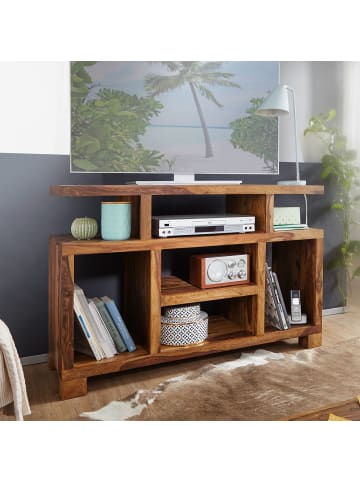 KADIMA DESIGN Sideboard Massivholz 115 x 76 x 40 cm Landhaus-Stil