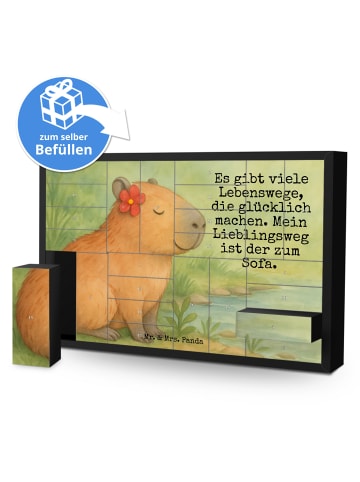 Mr. & Mrs. Panda Adventskalender Zum Befüllen Capybara Blume Des... in Weiß