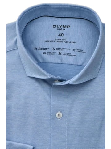 OLYMP  Langarm FreizeitHemd für Herren in blau