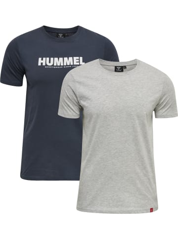 Hummel Hmllegacy Erwachsene in GREY MELANGE/BLUE NIGHTS