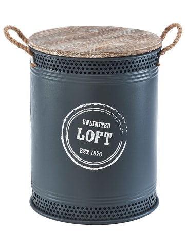 kobolo Wäschekorb LOFT40A in Anthrazit