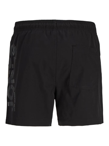 JACK & JONES Junior Badeshorts Jpstmaui Wave Logo Swim Shorts in black