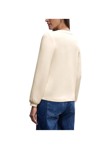 Street One Beige Modal Sweatshirt