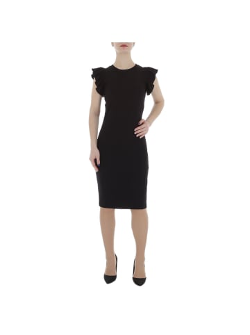 Ital-Design Kleid in Schwarz