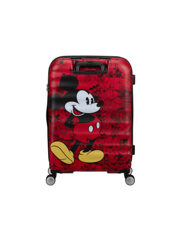 American Tourister Wavebreaker Disney Spinner 67 cm mit TSA-Zahlenschloss in Mickey Comics Red