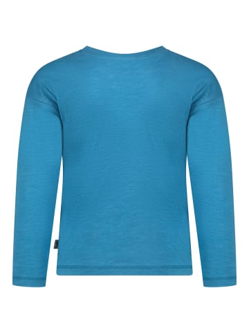 Salt and Pepper  Longsleeve Superior in petrol