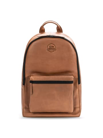 Farmhood Nashville Rucksack Leder 44 cm Laptopfach in brown 2