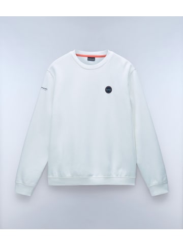 Napapijri Pullover "B-Badge C" in Weiß