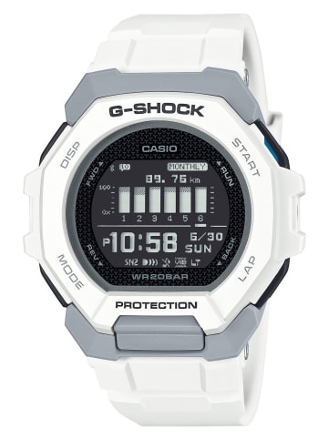 Casio G-Shock G-Squad Digitaluhr Bluetooth Weiß/Grau