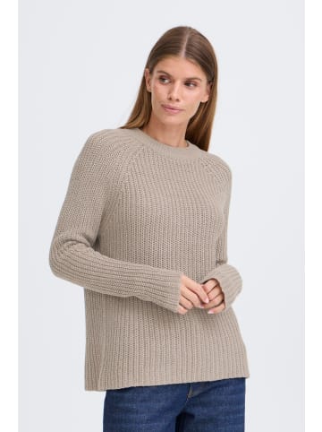 Oxmo Strickpullover OXFKANNA in Grau