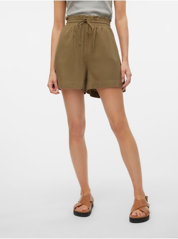 Vero Moda Paperbag Shorts in Capers