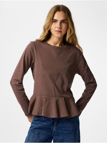 Pieces Oberteil in Coffee Quartz